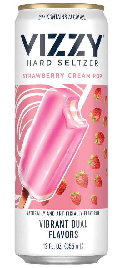 Strawberry Cream Pop 12oz Can Image